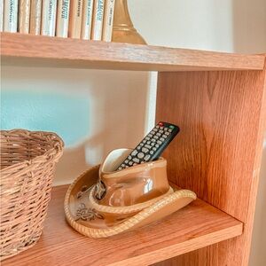 Sonoma Cowboy Hat Ceramic Bowl 🧡